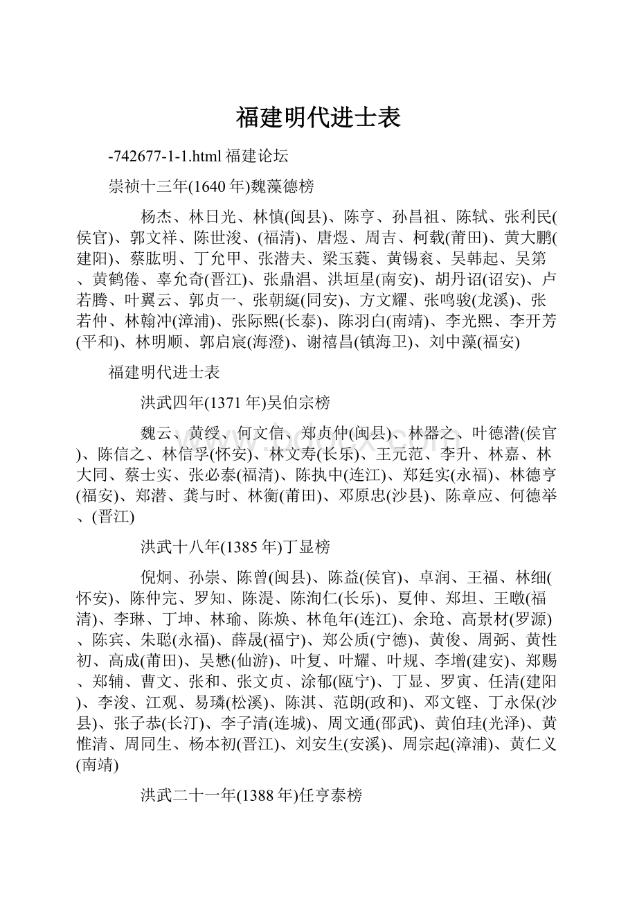 福建明代进士表.docx_第1页