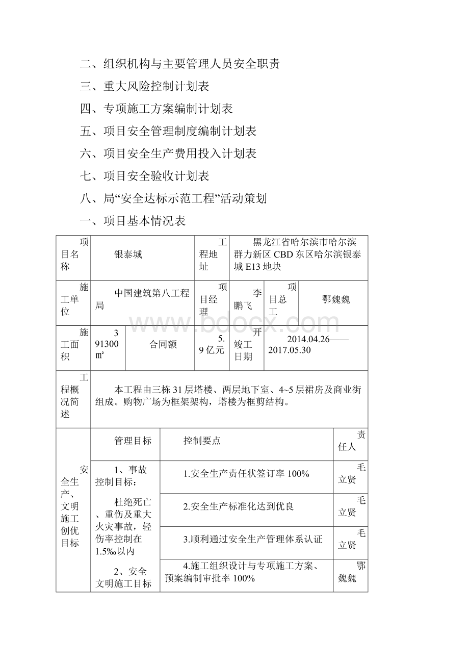 项目安全策划书.docx_第2页