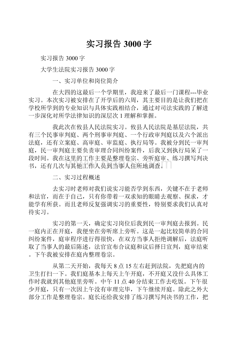 实习报告3000字.docx