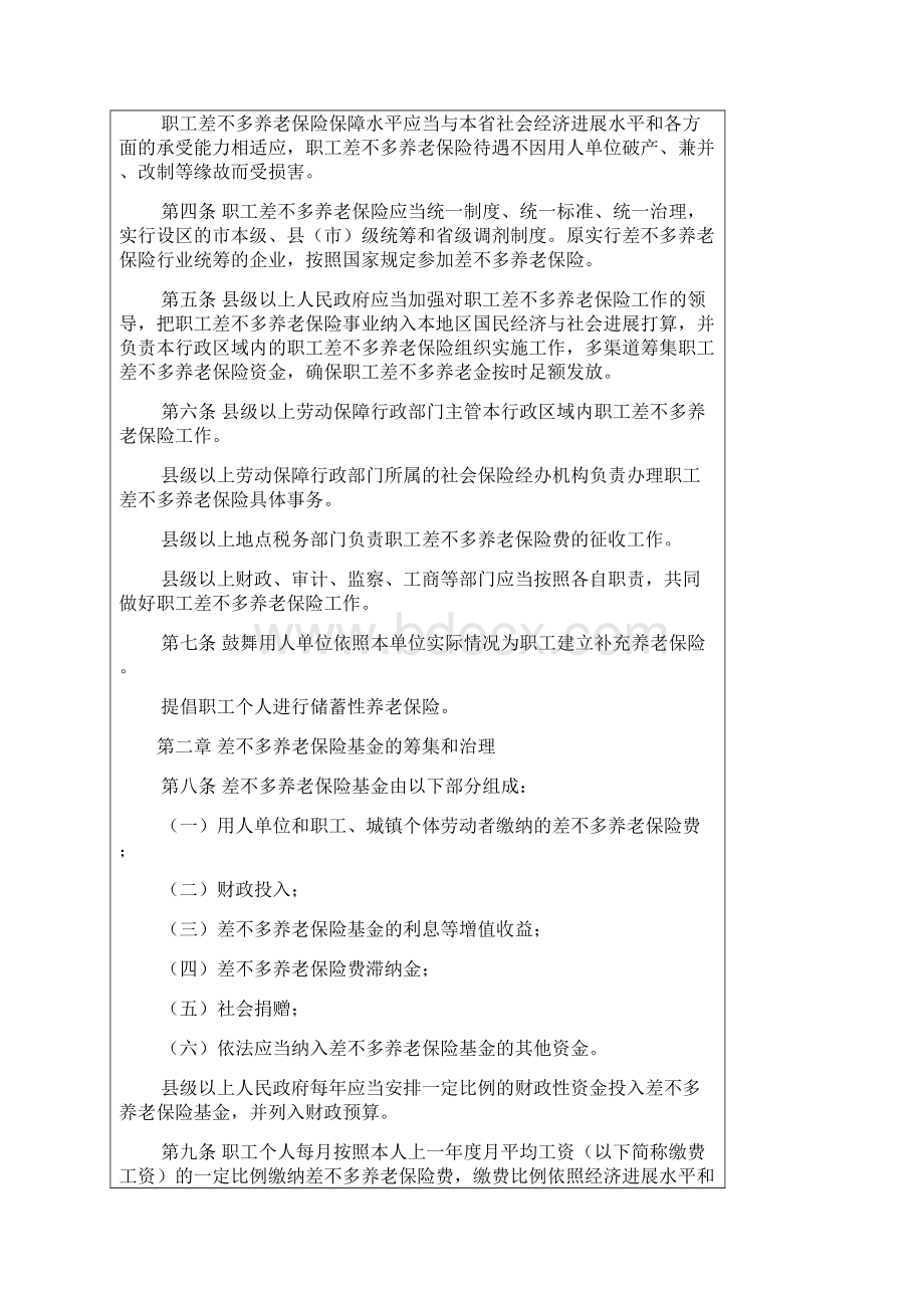 浙江省职工基本养老保险条例说明.docx_第2页