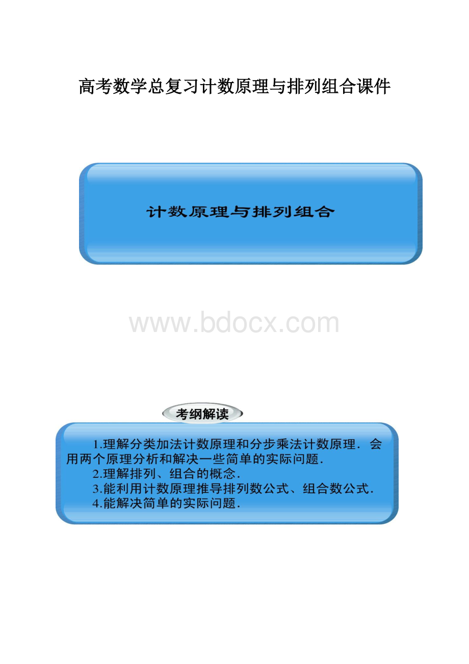 高考数学总复习计数原理与排列组合课件.docx_第1页