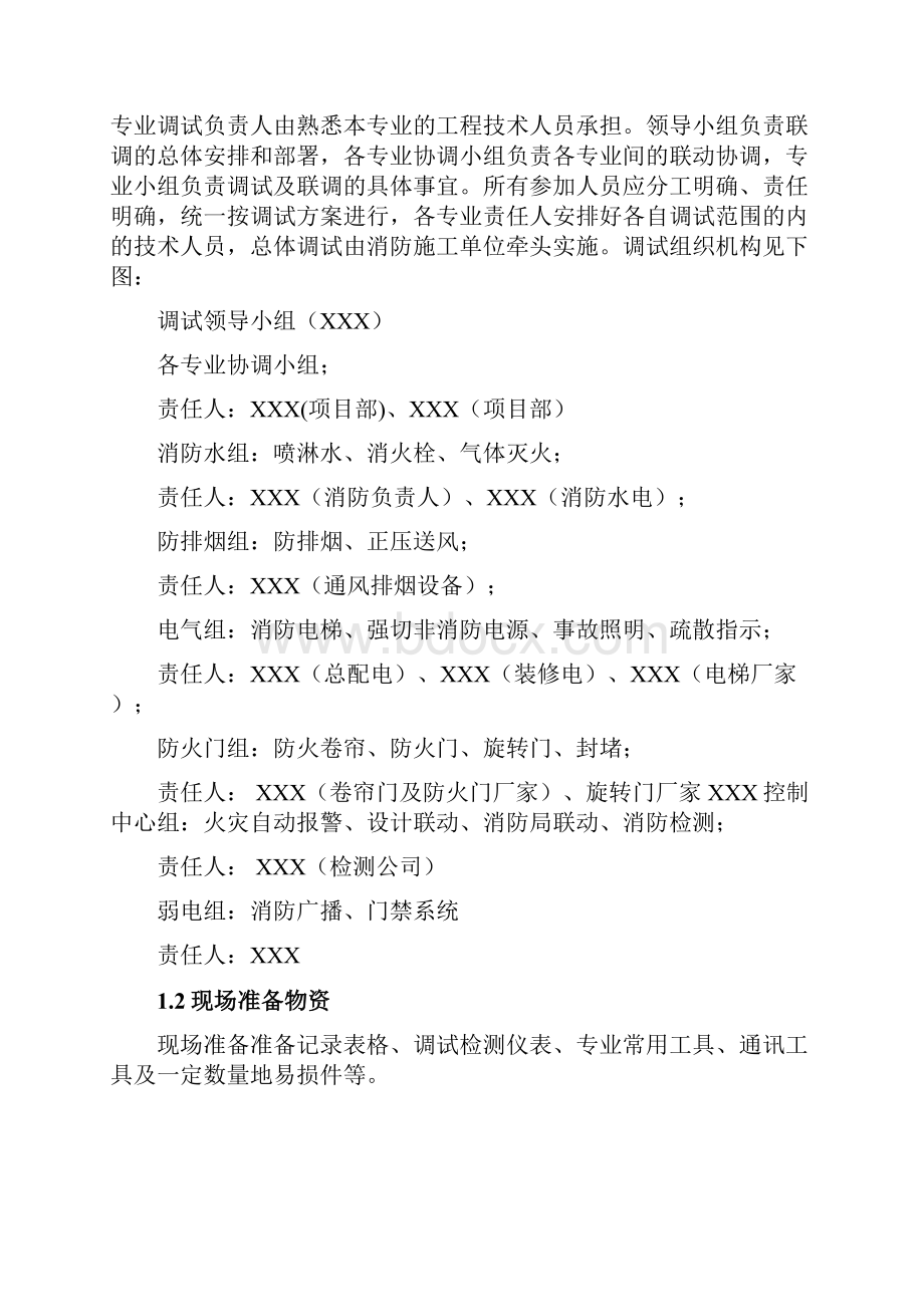 XXX办公楼消防系统联动调试方案.docx_第2页