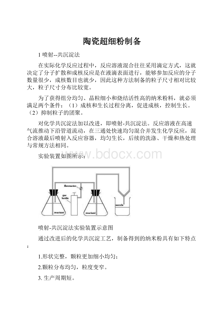 陶瓷超细粉制备.docx_第1页