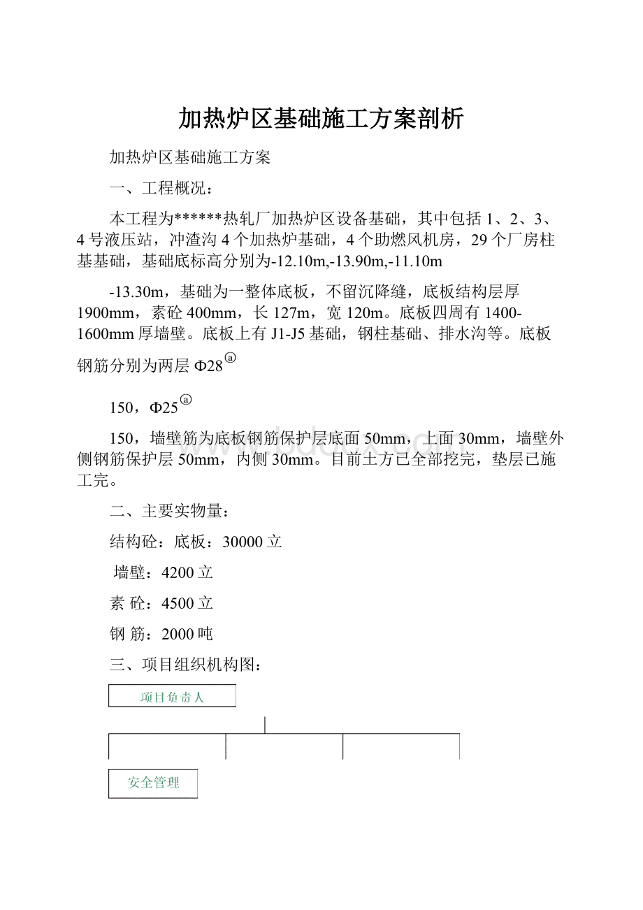 加热炉区基础施工方案剖析.docx