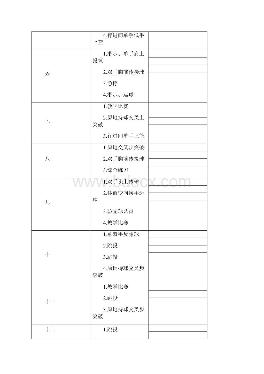 篮球兴趣小组教学计划和教案 2.docx_第2页