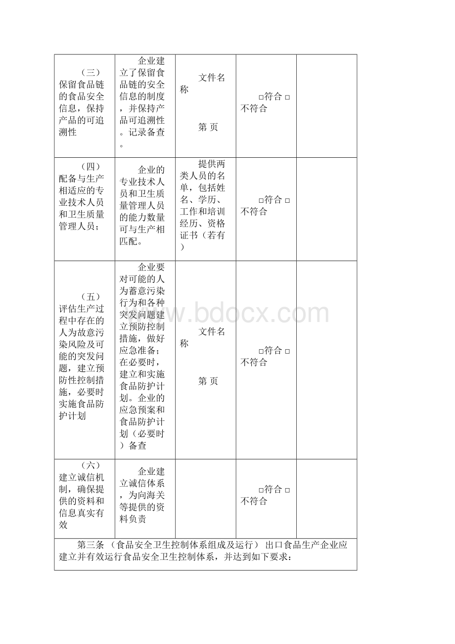 申请备案企业自我声明和自我表.docx_第3页