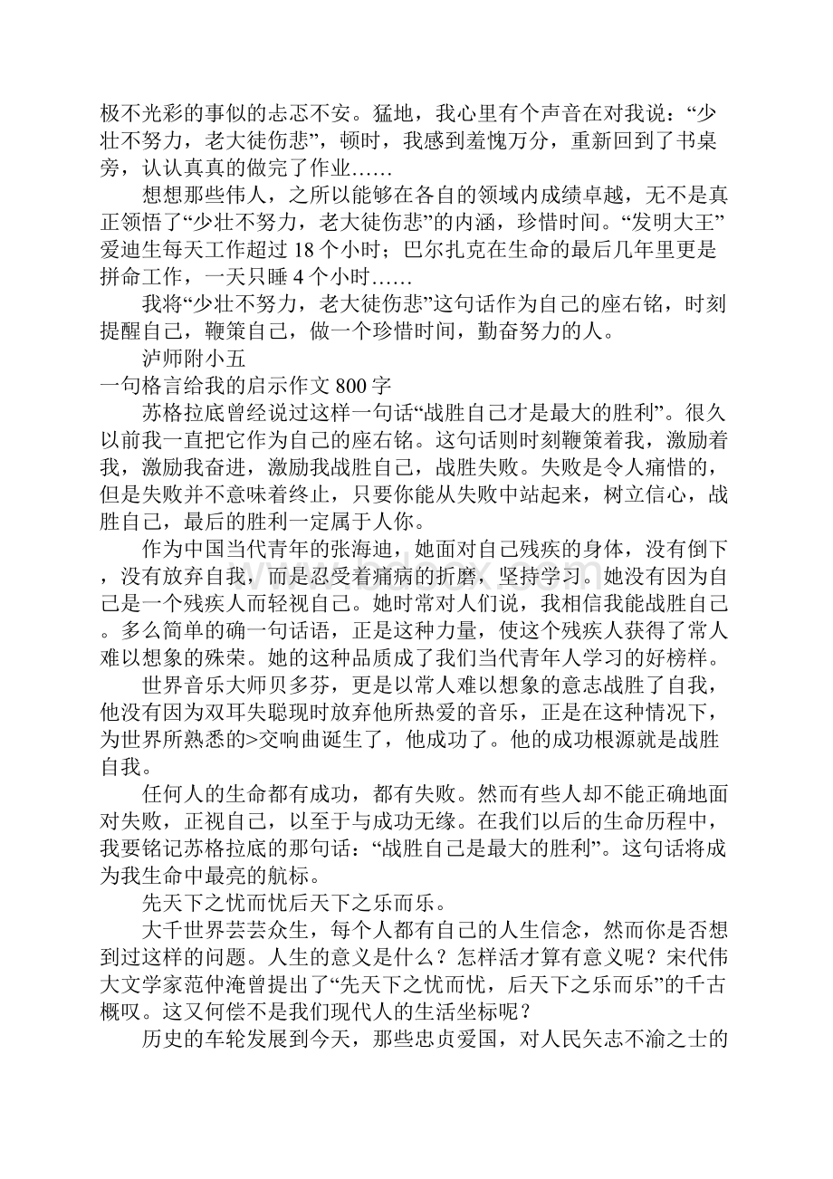 一句格言给我的启示作文550字.docx_第3页