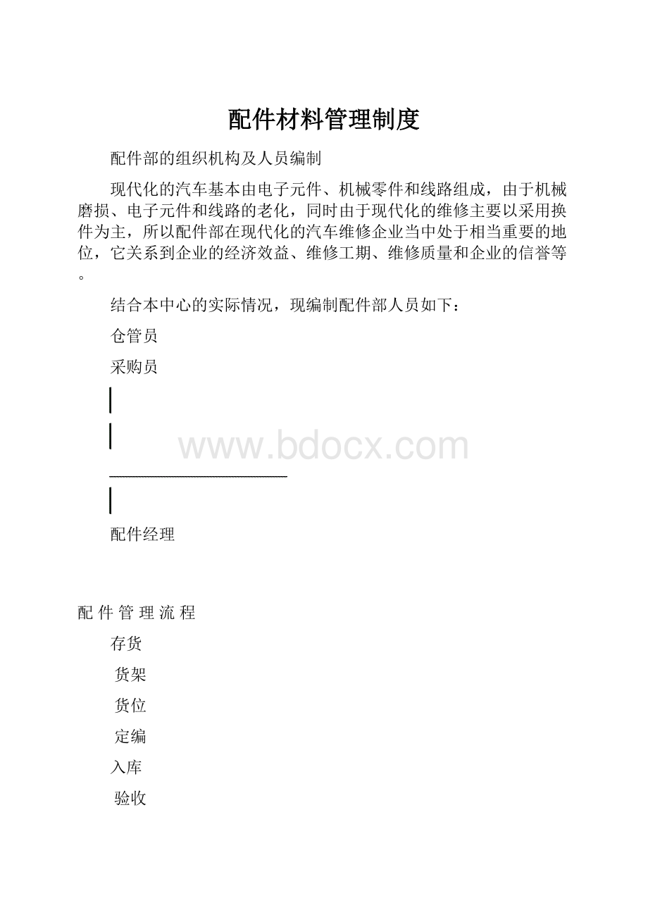 配件材料管理制度.docx