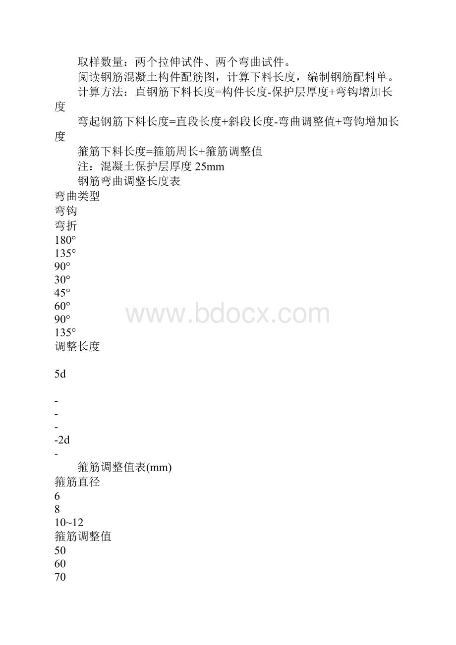 钢筋工程实训报告总括性结论及总结性报告.docx_第2页