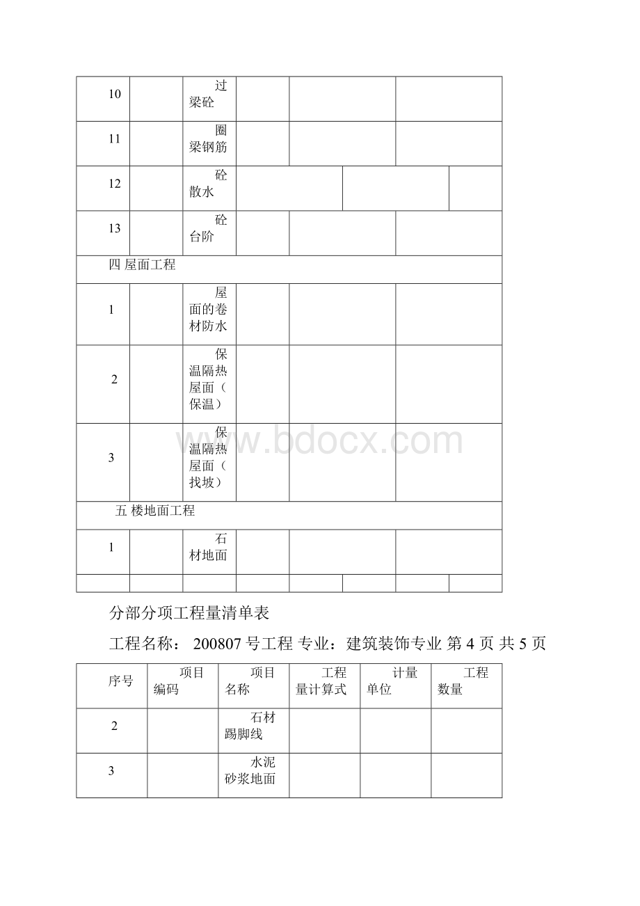 分部分项工程量清单.docx_第3页