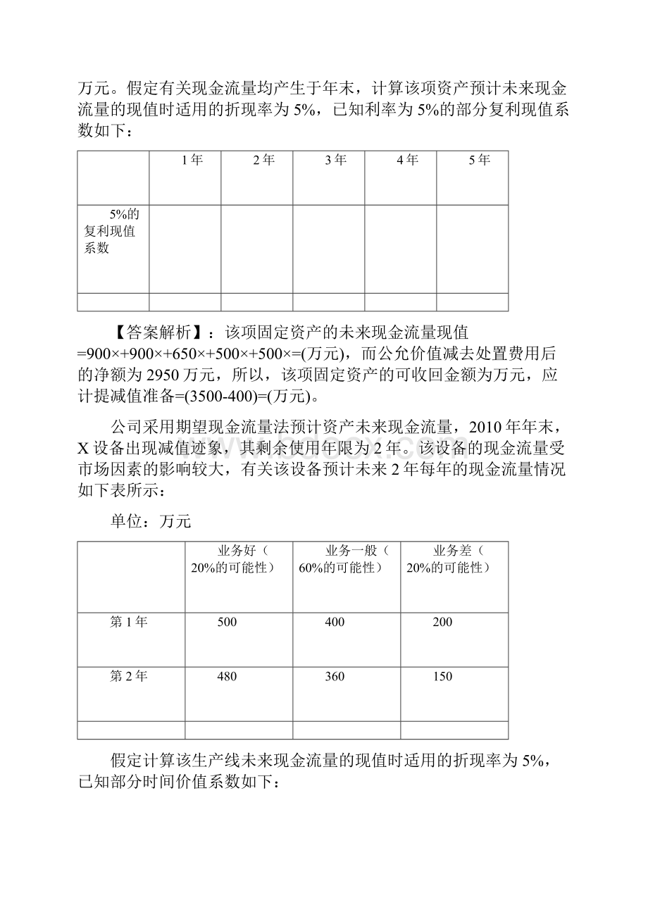 初级会计职称考试《初级会计实务》第八章模拟测试题及答案.docx_第3页