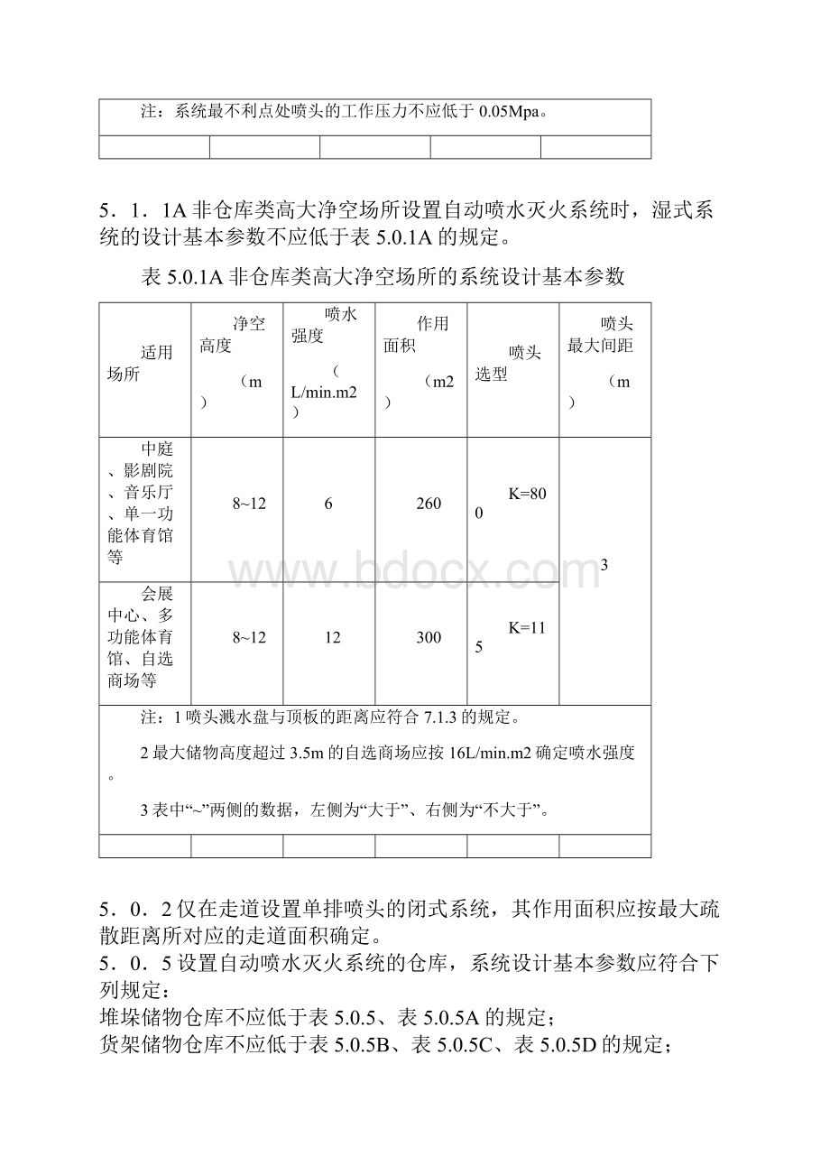 《自动喷火灭火系统设计规范》.docx_第3页