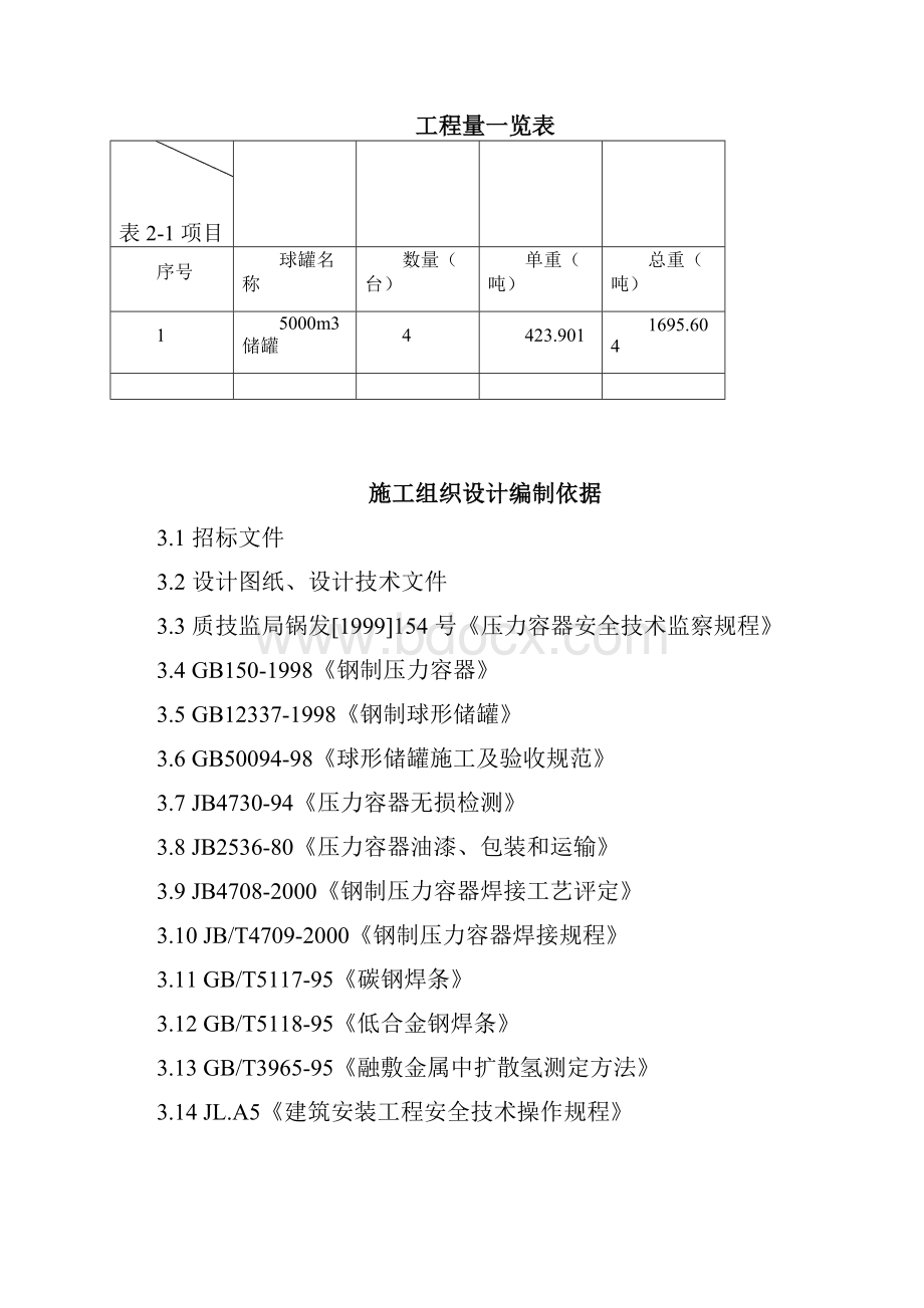 球形储罐安装工程施工组织设计.docx_第2页