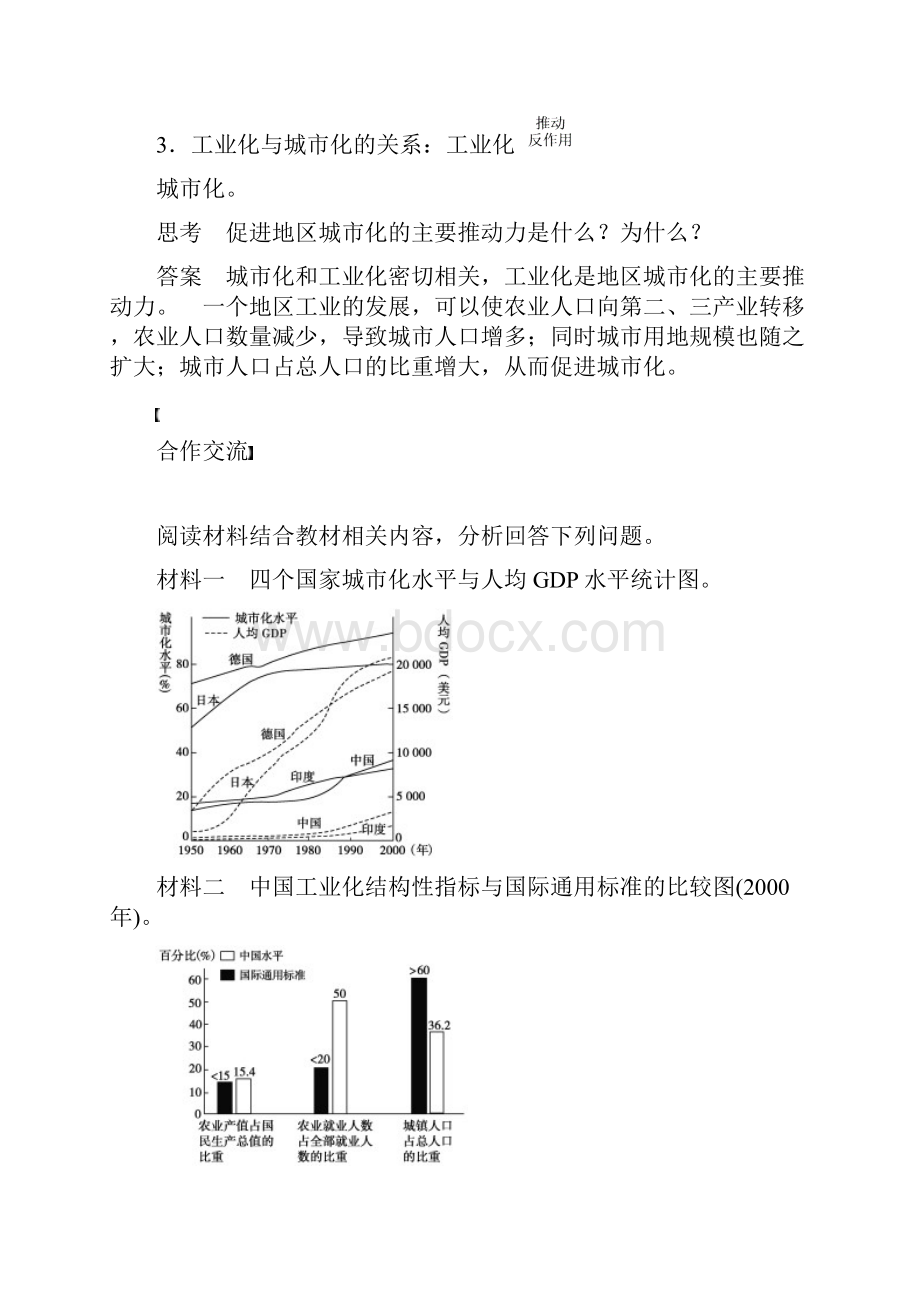 高中地理第二章第五节中国江苏省工业化和城市化的探索学案中图版必修3.docx_第2页