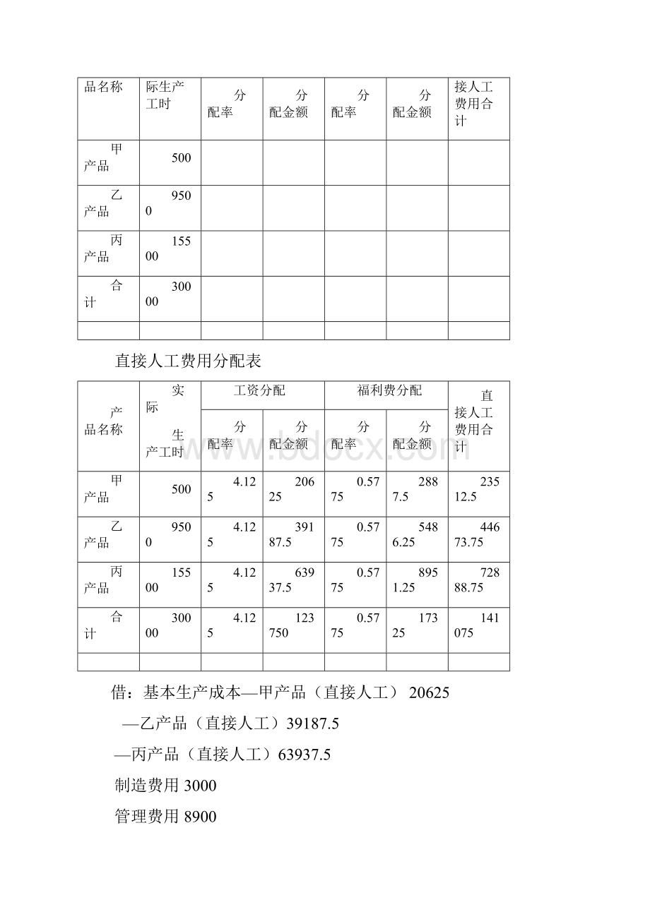 成本会计作业14复习资料.docx_第3页