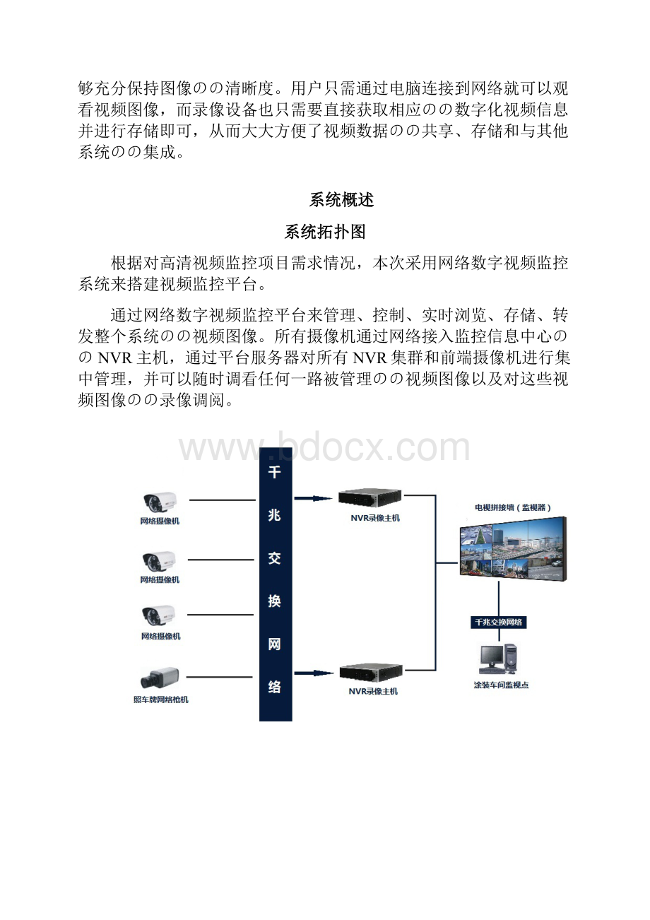 工业产业园区数字网络视频监控系统可行性方案.docx_第3页