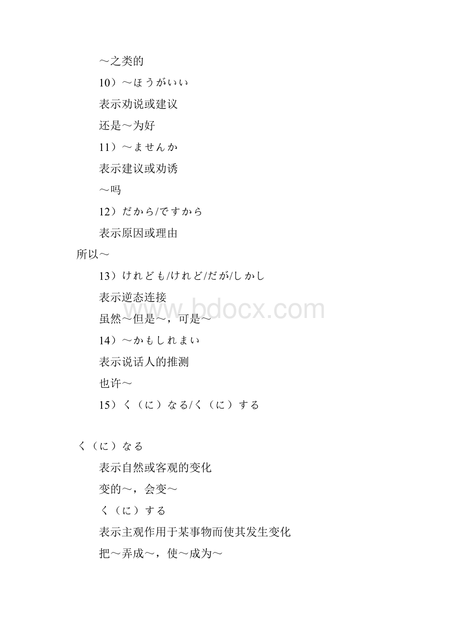 日语四级N4N5文法总结.docx_第3页