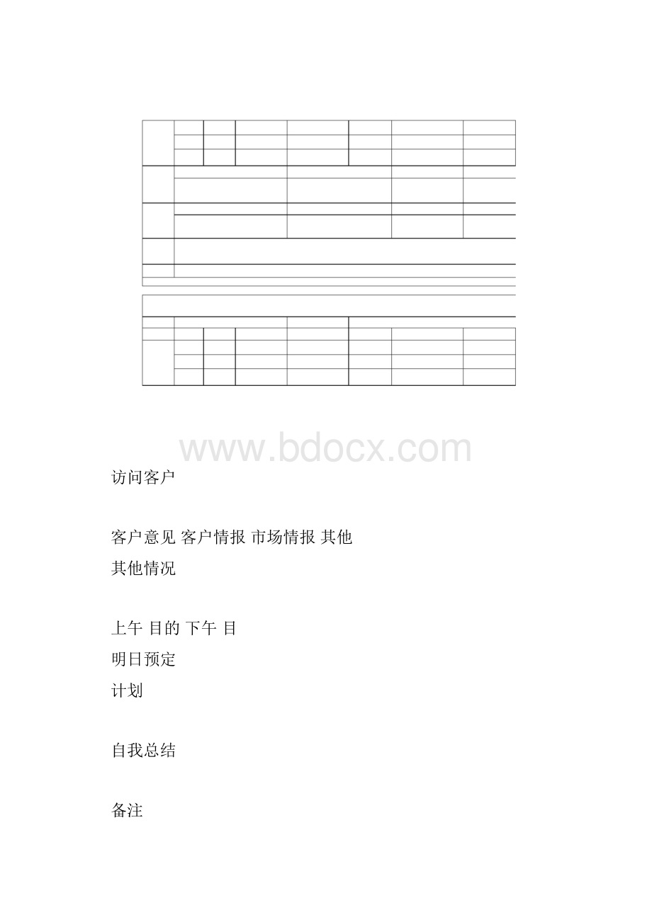 业务员工作日志报表模板.docx_第3页