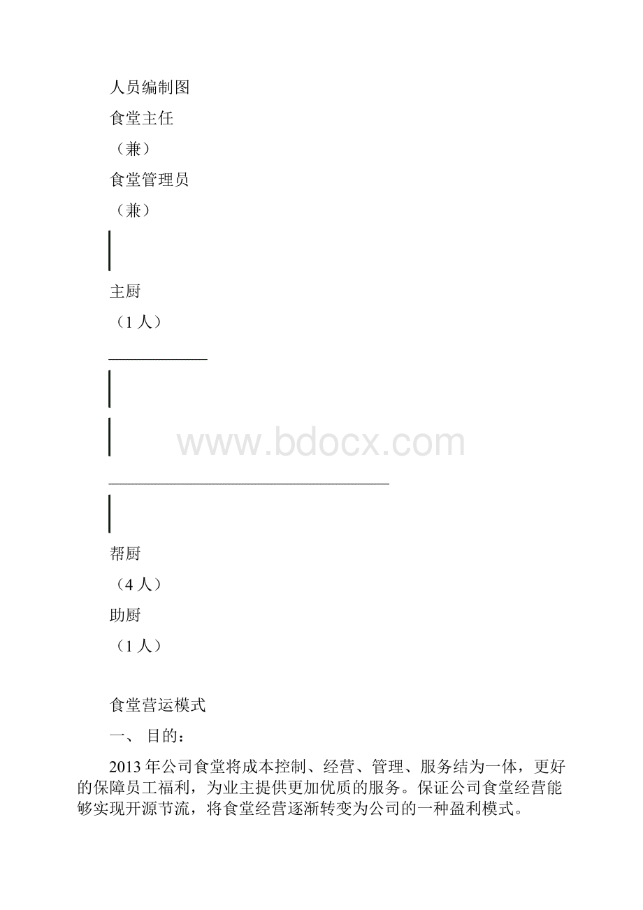 最新食堂管理营运项目可行性商业计划书.docx_第3页