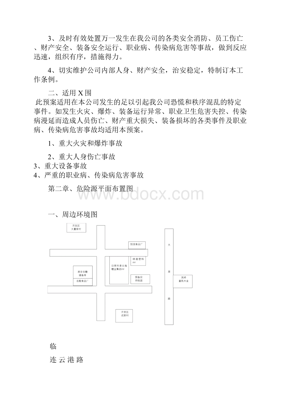 凌云海糖业集团安全应急预案.docx_第2页