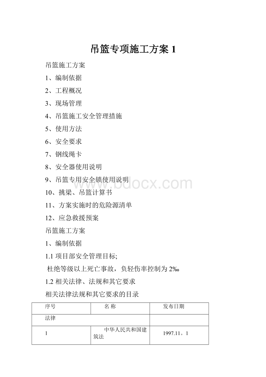 吊篮专项施工方案1.docx