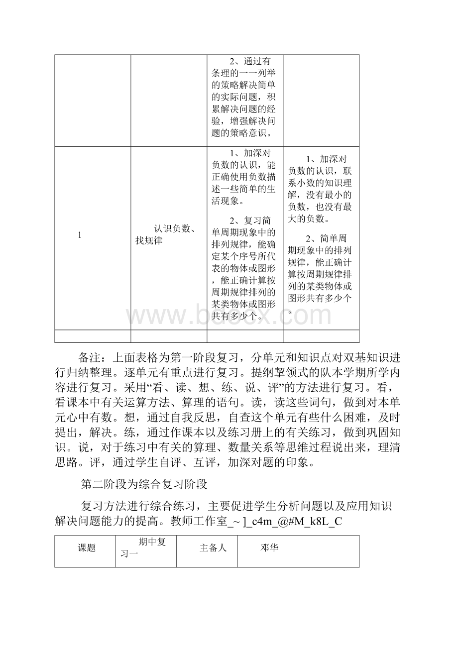 苏教版五年级上册数学期末复习教案最新真题.docx_第3页