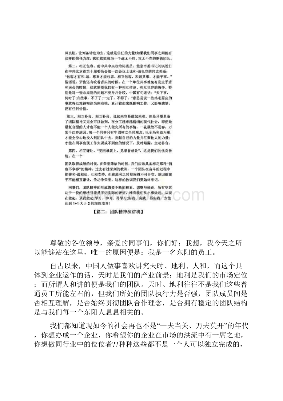 领导讲话稿之团队精神讲话稿.docx_第2页