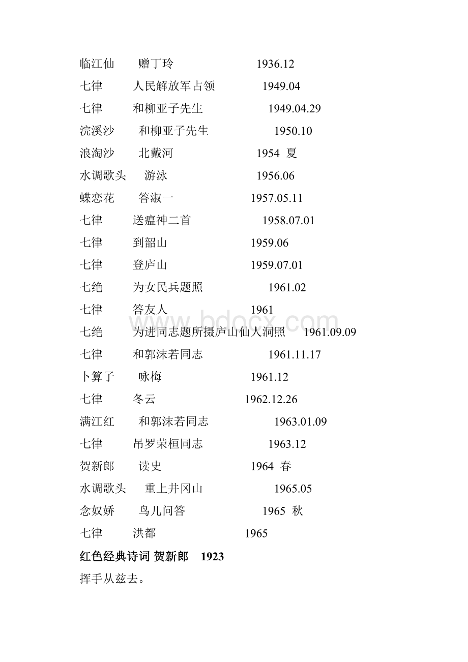 红色经典诗词全集.docx_第2页