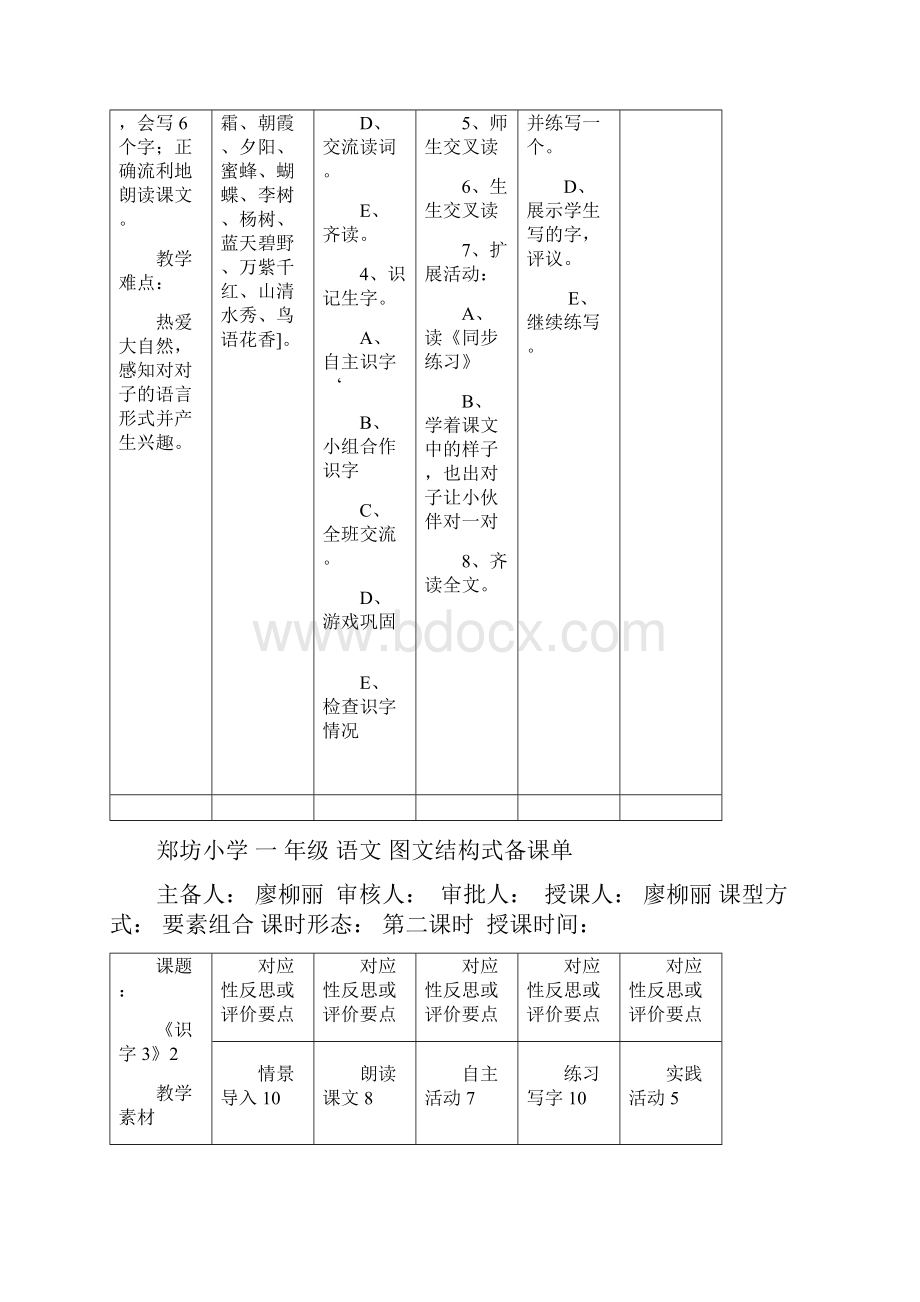 最新人教版一年级语文下册第三单元eepo教案.docx_第2页