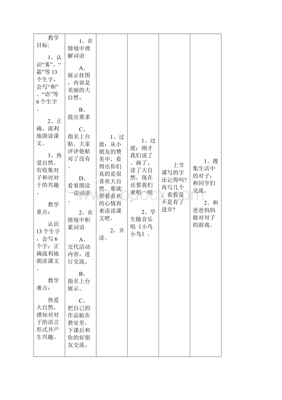 最新人教版一年级语文下册第三单元eepo教案.docx_第3页