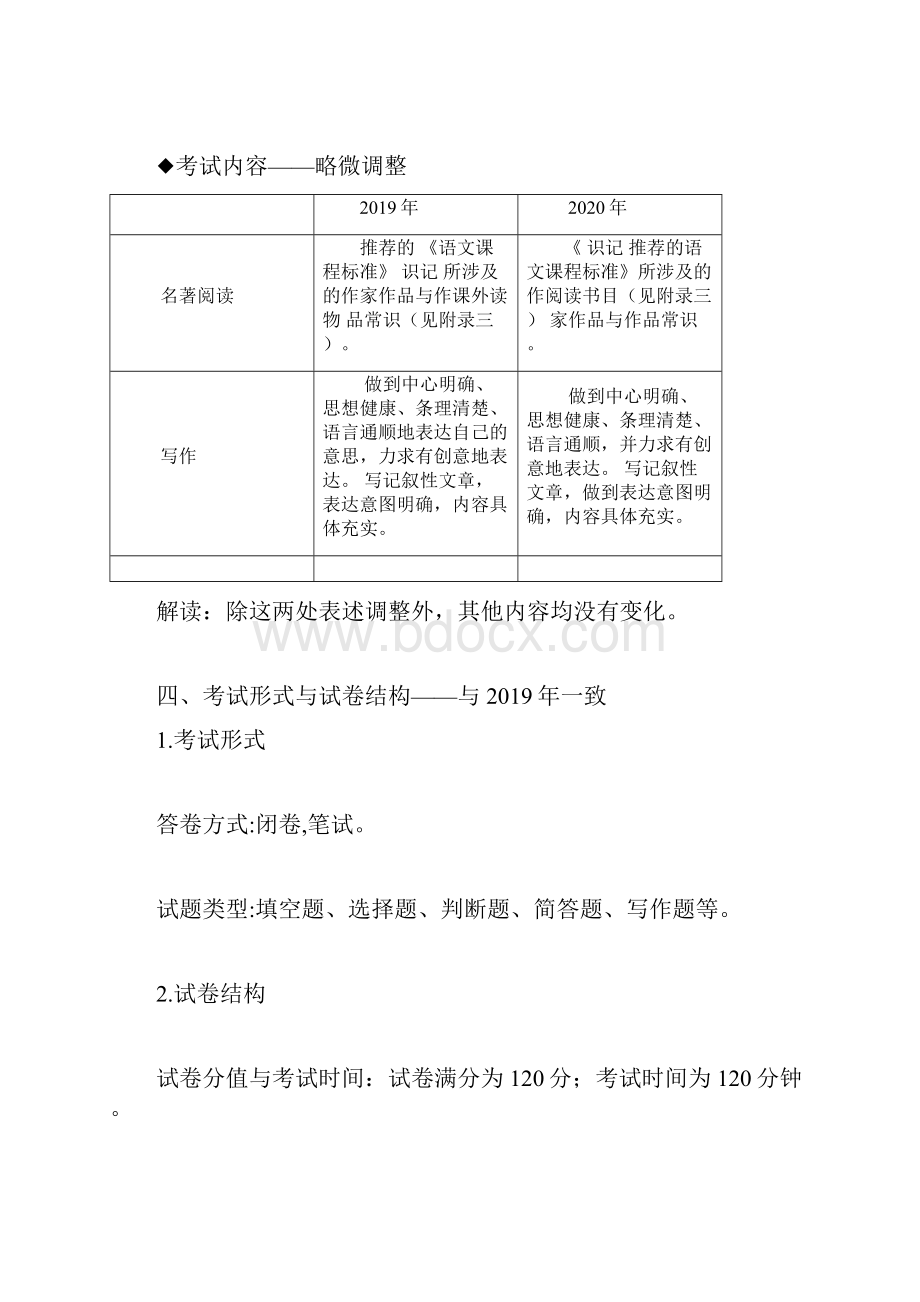 完整版河北中考学科说明发布各科有这些新变化.docx_第3页