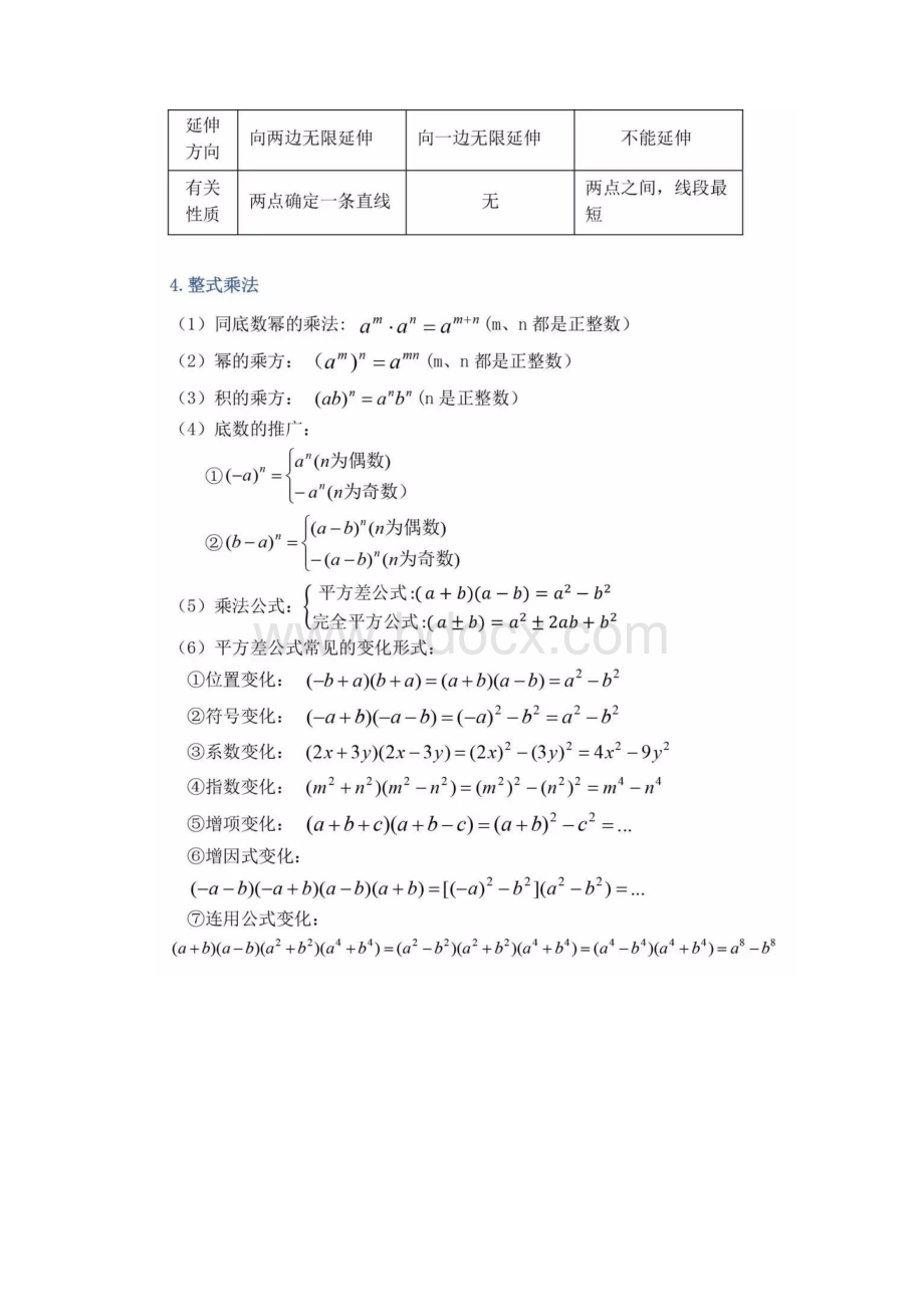 初中三年最全数学公式定理总结.docx_第2页