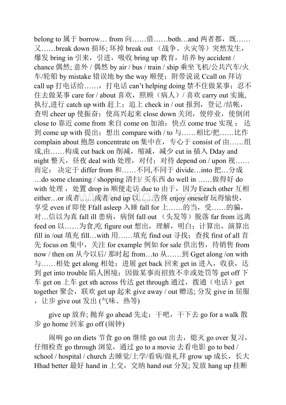 普通高中学业水平考试英语考试大纲词汇.docx_第2页