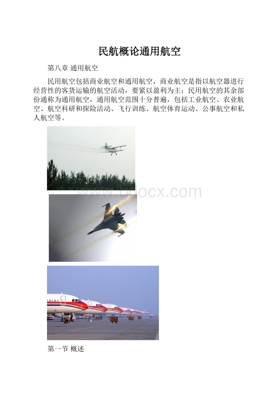 民航概论通用航空.docx