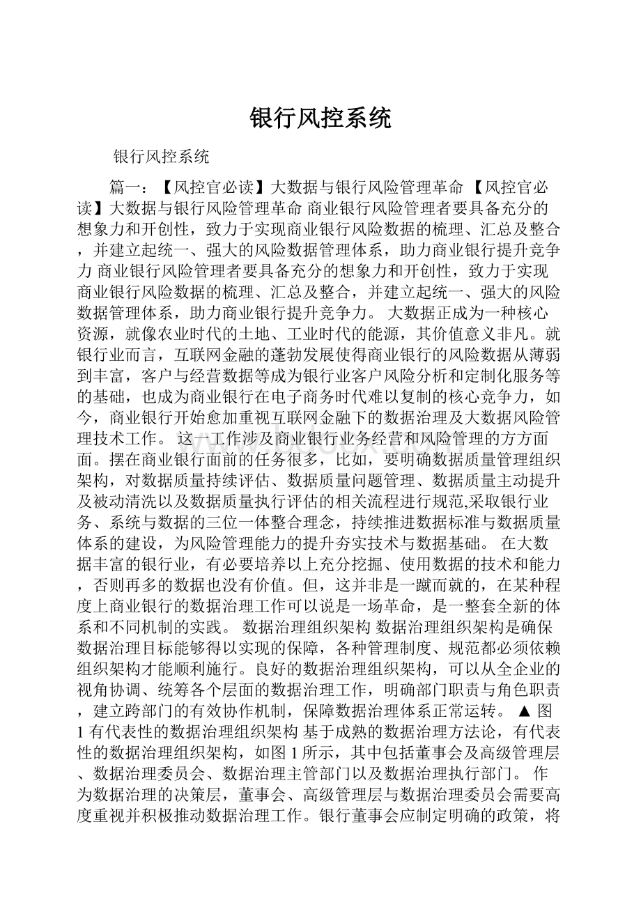 银行风控系统.docx