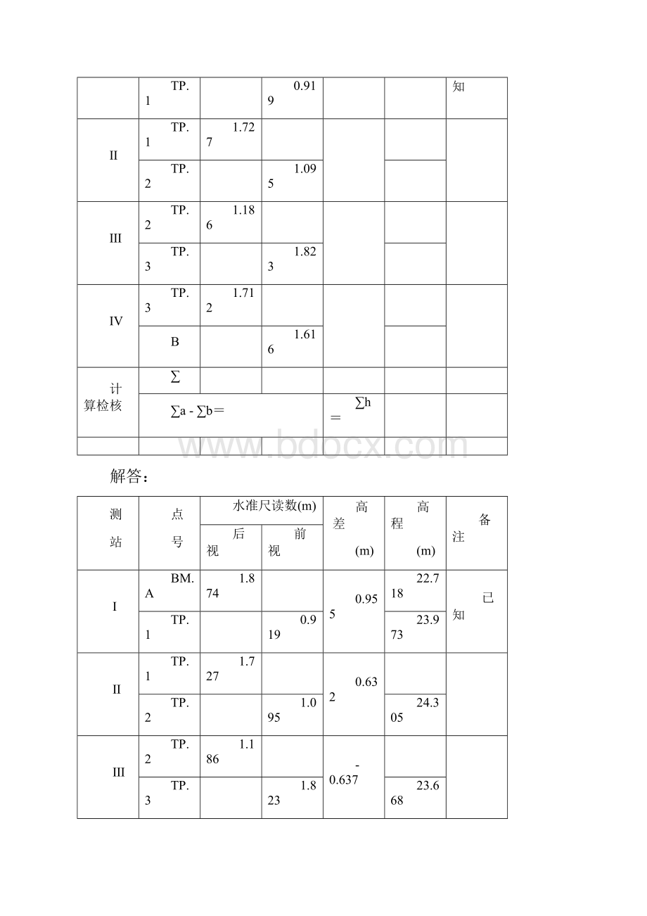 工程测量习题.docx_第2页