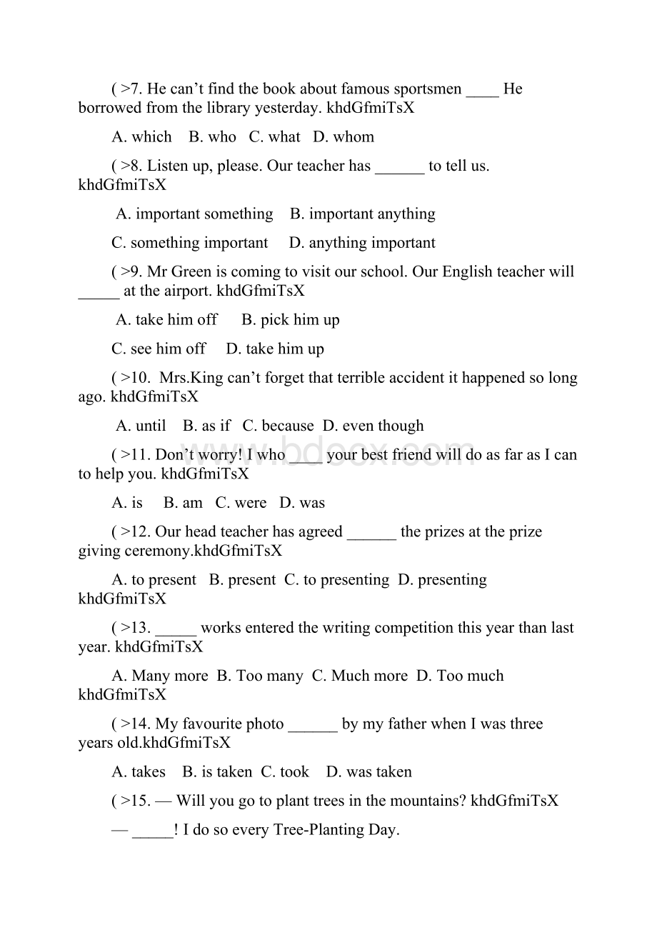 外研版英语九年级上Module 8过关测试.docx_第2页