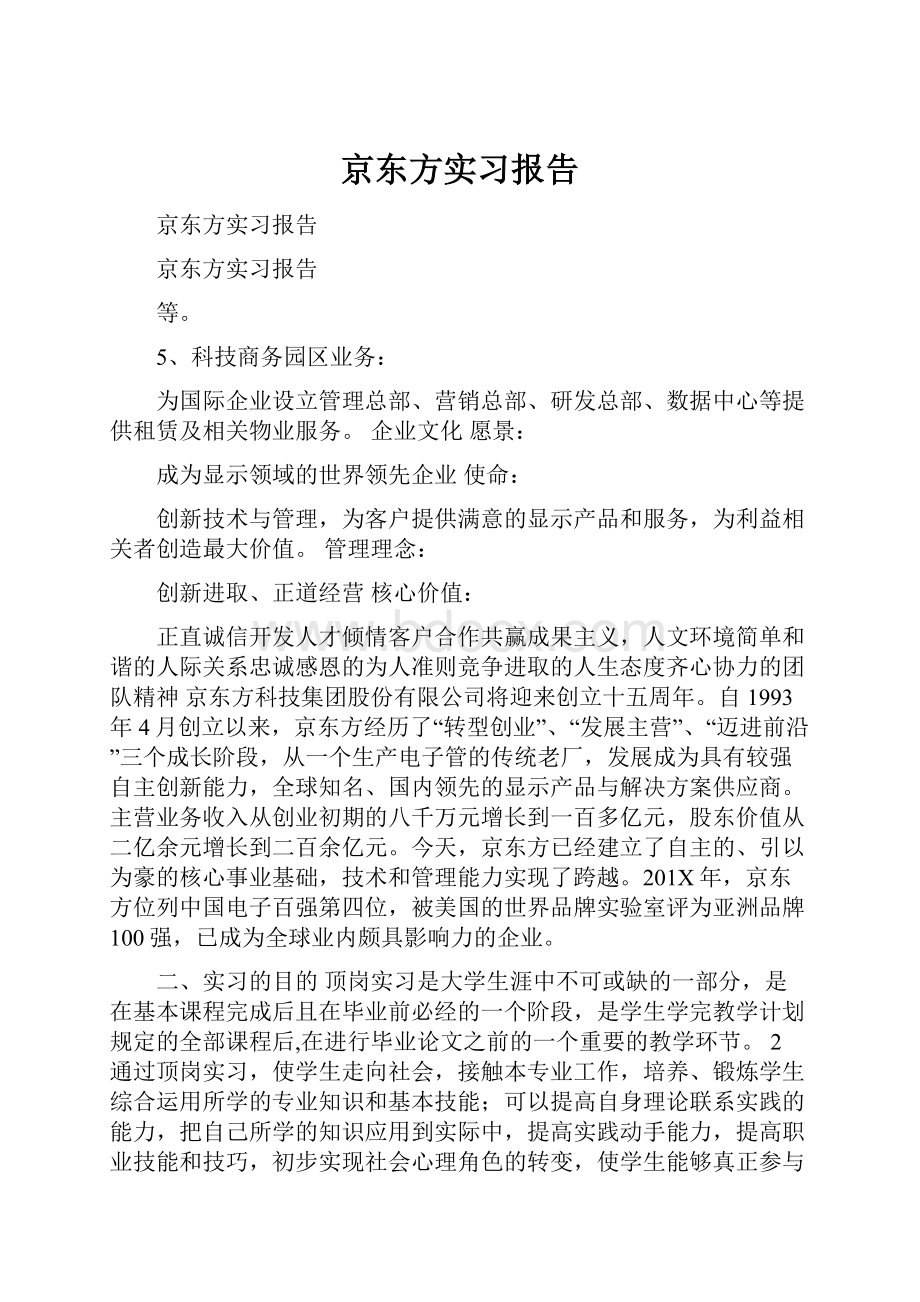 京东方实习报告.docx_第1页