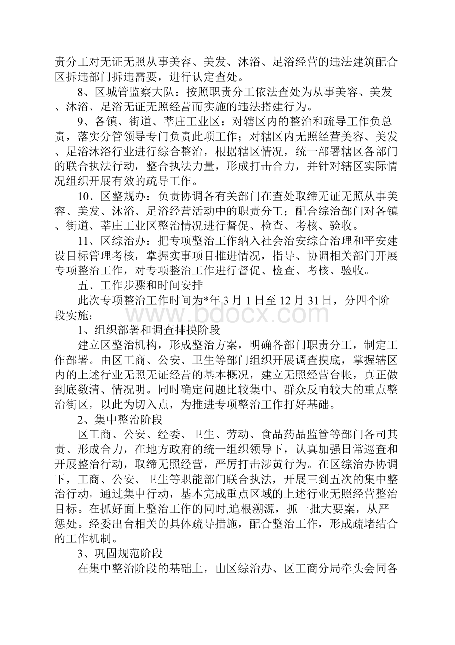 工商局无证经营整治工作方案.docx_第3页