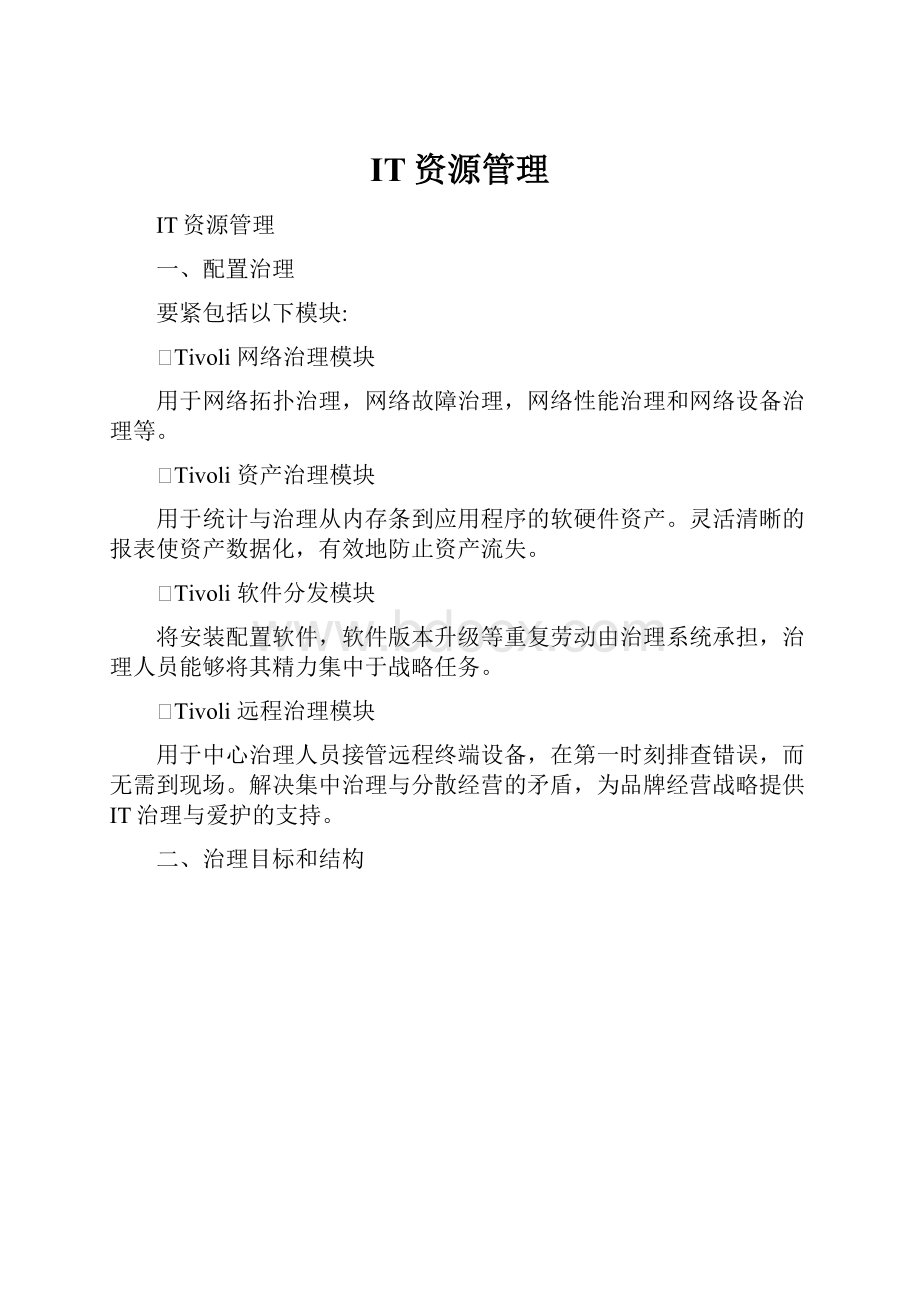 IT资源管理.docx