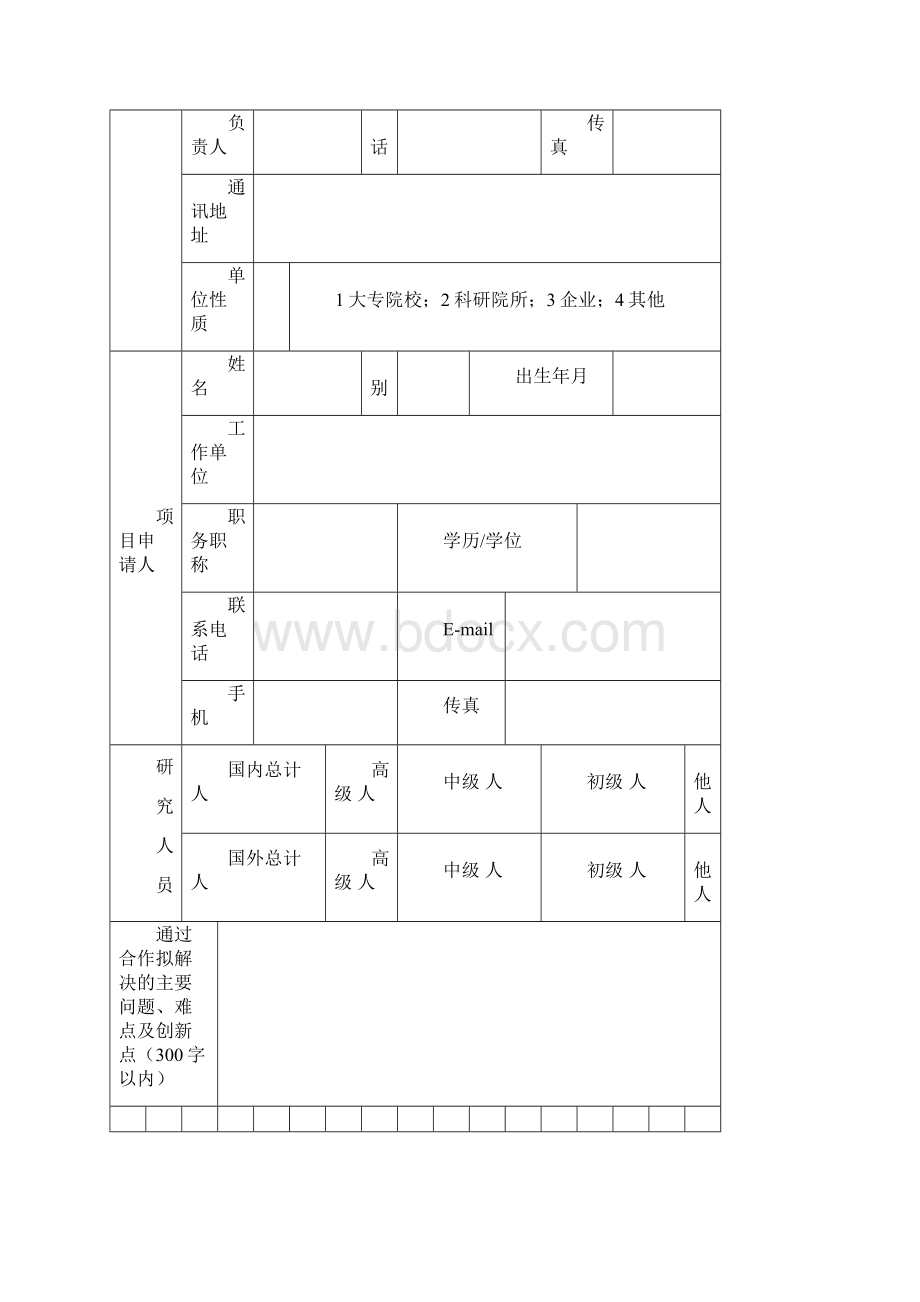 兵团国际科技合作计划申请书格式.docx_第2页