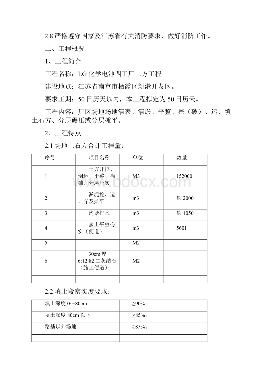 LG土方工程的施工组织设计.docx_第2页