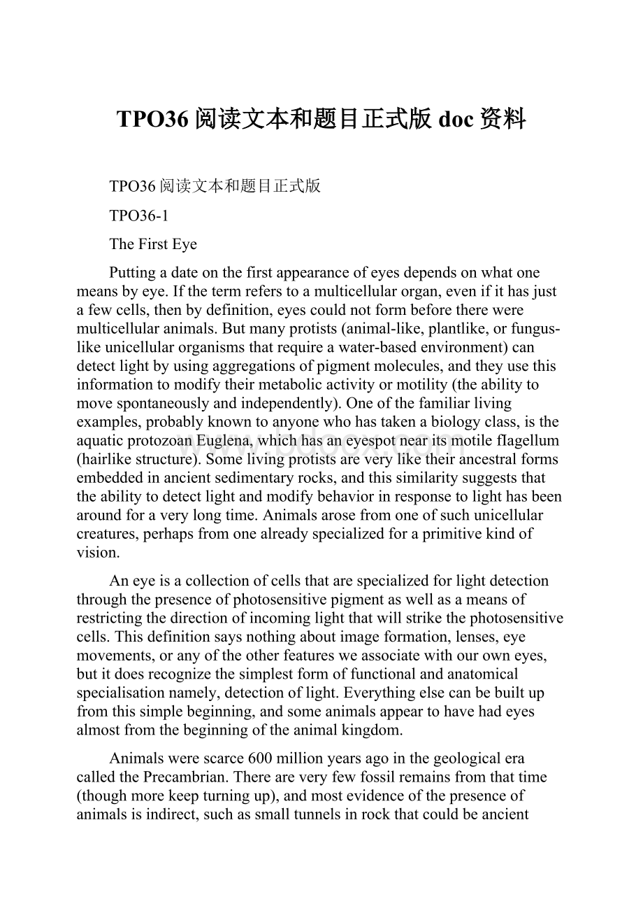 TPO36阅读文本和题目正式版doc资料.docx