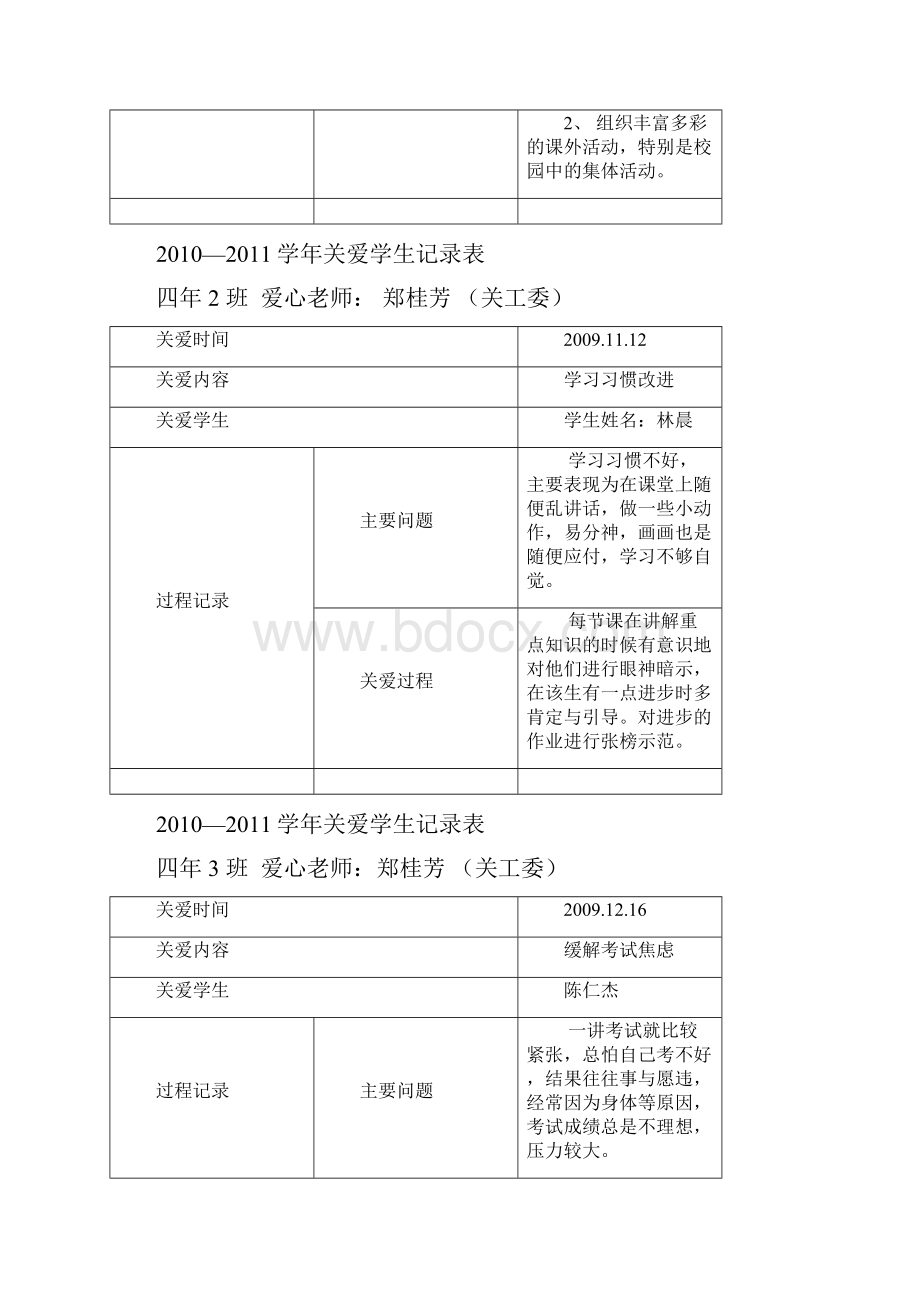 关爱学生记录表.docx_第3页