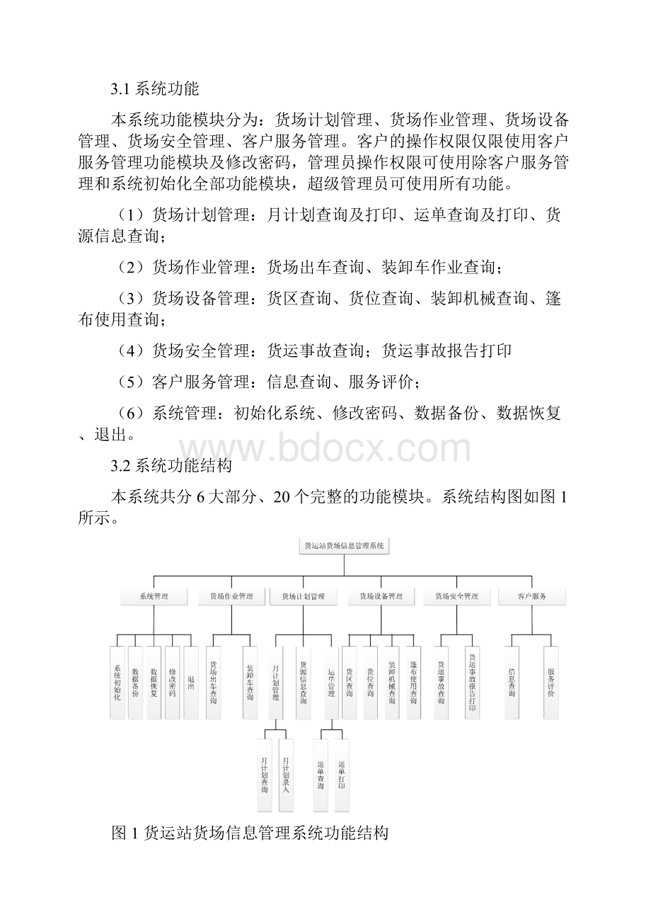 货运站货场信息管理系统.docx_第2页