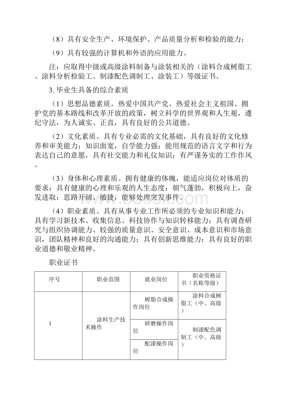 高分子材料应用技术涂料与涂装方向550103.docx_第3页