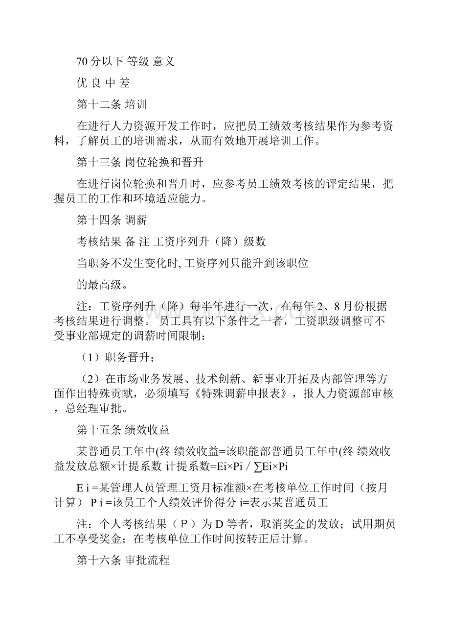 制造业绩效考核方案要点.docx_第3页