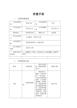 质量手册.docx