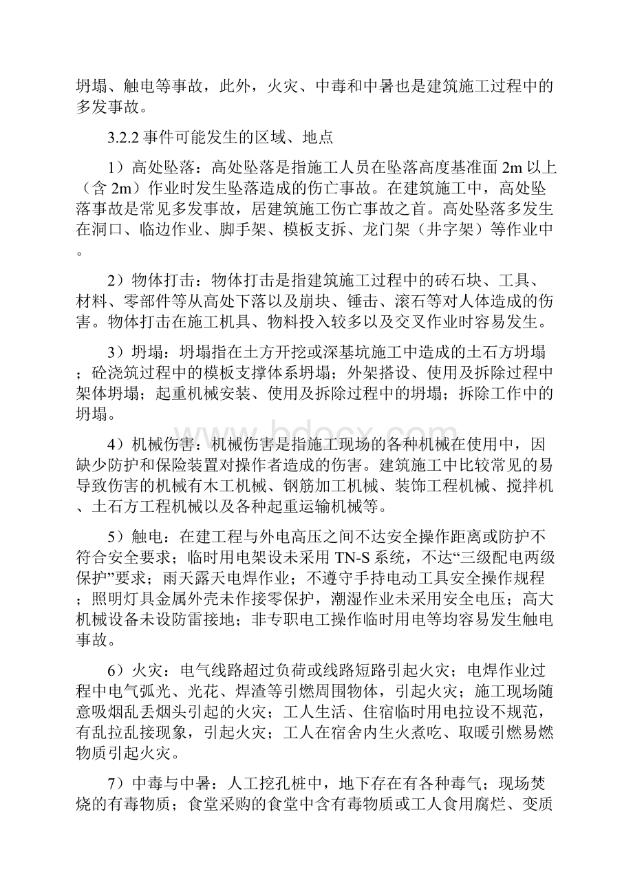 建筑安全生产事故应急处置方案与建筑安全防护方案汇编.docx_第2页