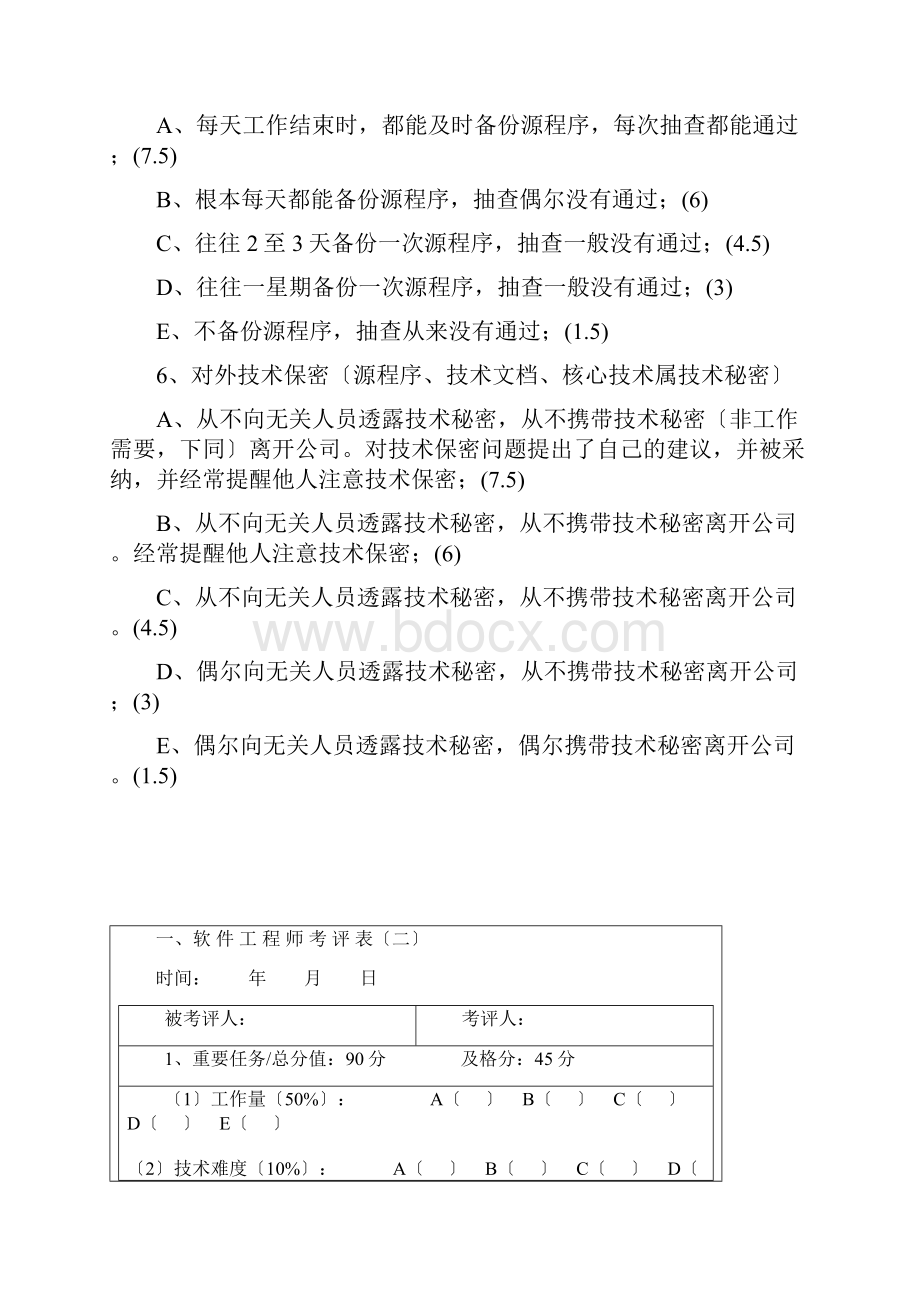 软件工程师绩效考核.docx_第3页